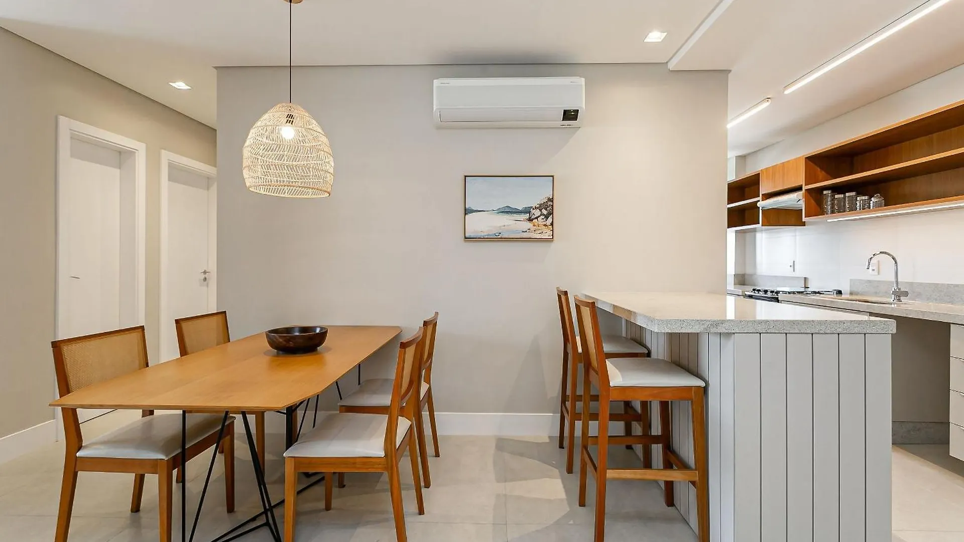 Wi-Fi 350Mb | 150M Da Praia De Jurere #Ja29 Florianopolis Apartment